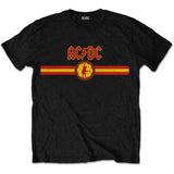 AC/DC T Shirt - Logo & Stripe