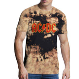ACDC Black/Tan T Shirt - Logo