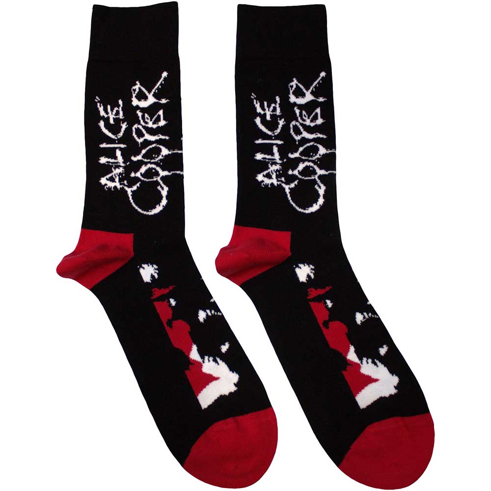 Alice Cooper Ankle Socks - Face