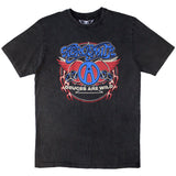 Aerosmith T Shirt - Rainbow Spade Stone Wash