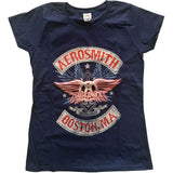 Aerosmith Woman's T Shirt - Boston Pride