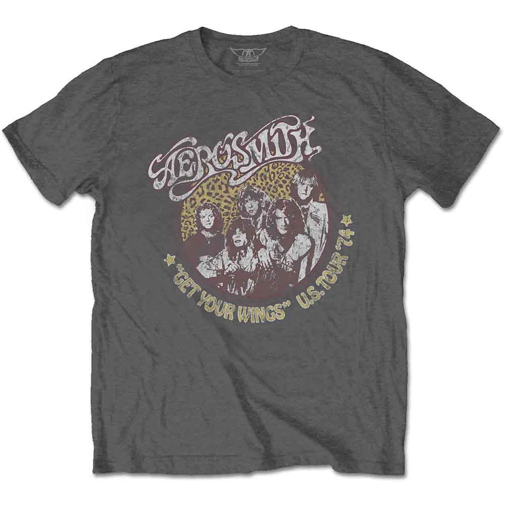 Aerosmith T Shirt - Cheetah Print