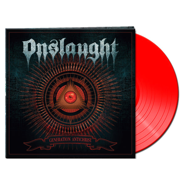 Onslaught LP - Generation Antichrist (Red Vinyl) | Buy Now For 56.99