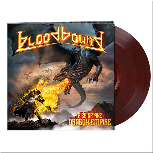 Bloodbound LP - Rise Of The Dragon Empire (Clear Red/ Black Marbled Vinyl) | Buy Now For 62.99