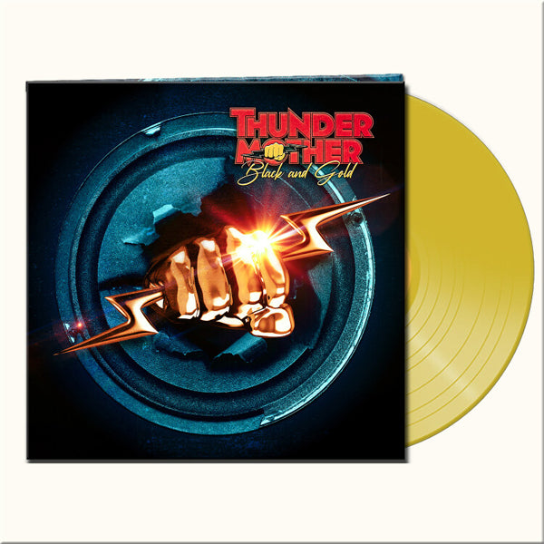 Thundermother LP - Black And Gold (Clear Yellow Vinyl) | Buy Now For 56.99