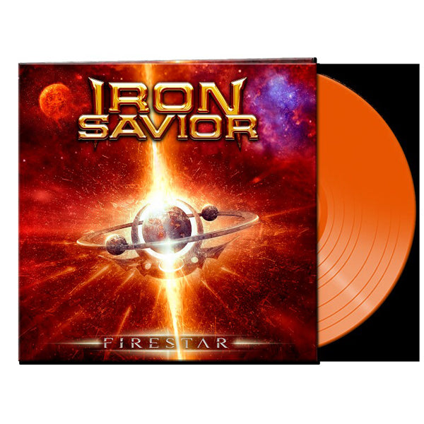 Iron Savior LP - Firestar (Orange Vinyl) | Buy Now For 62.99