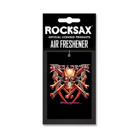 Rocksax Megadeth Air Freshener - Killing Is My Business