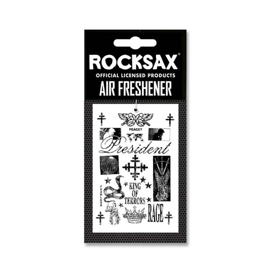 Rocksax President Air Freshener - King of Terrors White