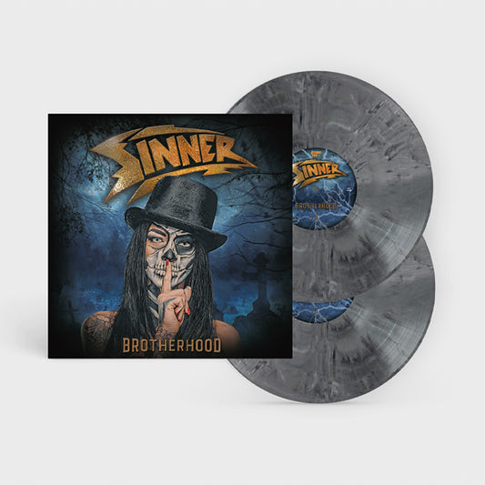 Sinner LP - Brotherhood (White/Black Marble Vinyl)