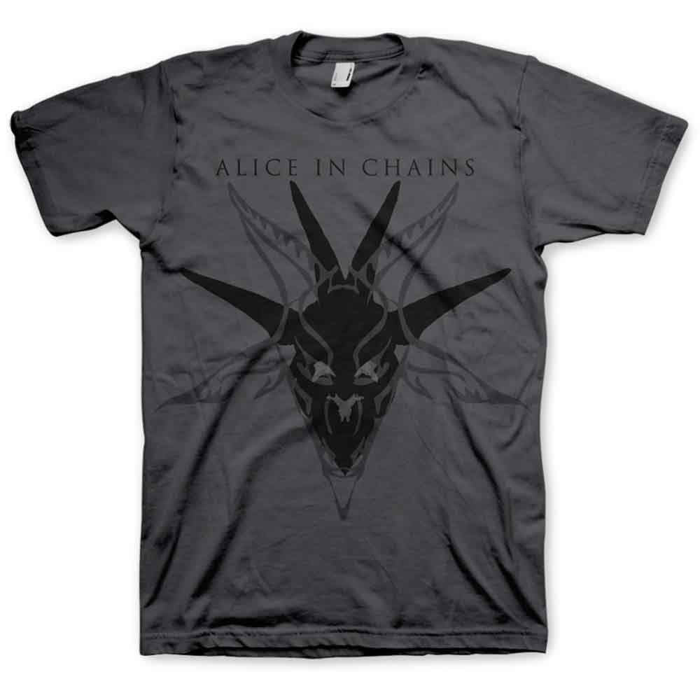 Alice in Chains T Shirt - Black Skull