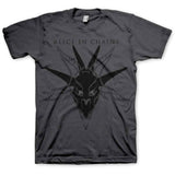 Alice in Chains T Shirt - Black Skull