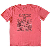 Alice In Chains Pink T Shirt - Totem Fish