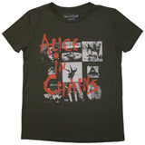 Alice In Chains Woman's T Shirt - Albums Montage