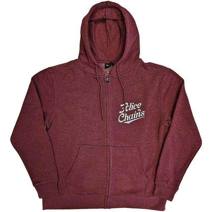 Alice In Chains Zip Hoodie - Circle Emblem