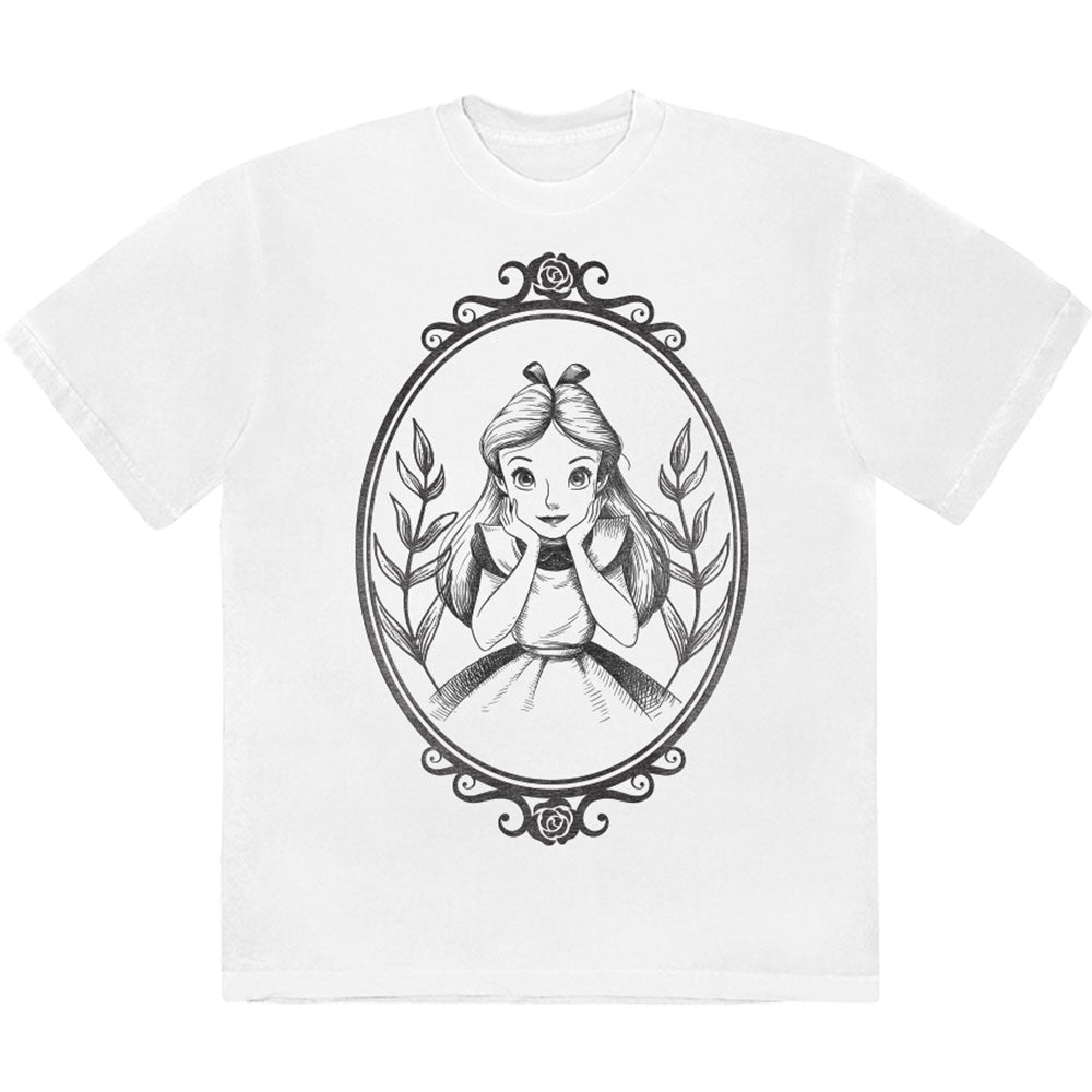 Disney T Shirt - Alice Pose Border | Buy Now For 19.99