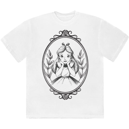 Disney T Shirt - Alice Pose Border | Buy Now For 19.99