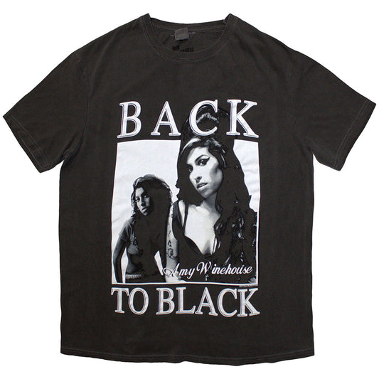 Amy Winehouse T Shirt - Back To Black