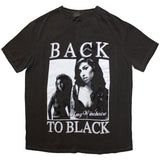 Amy Winehouse T Shirt - Back To Black