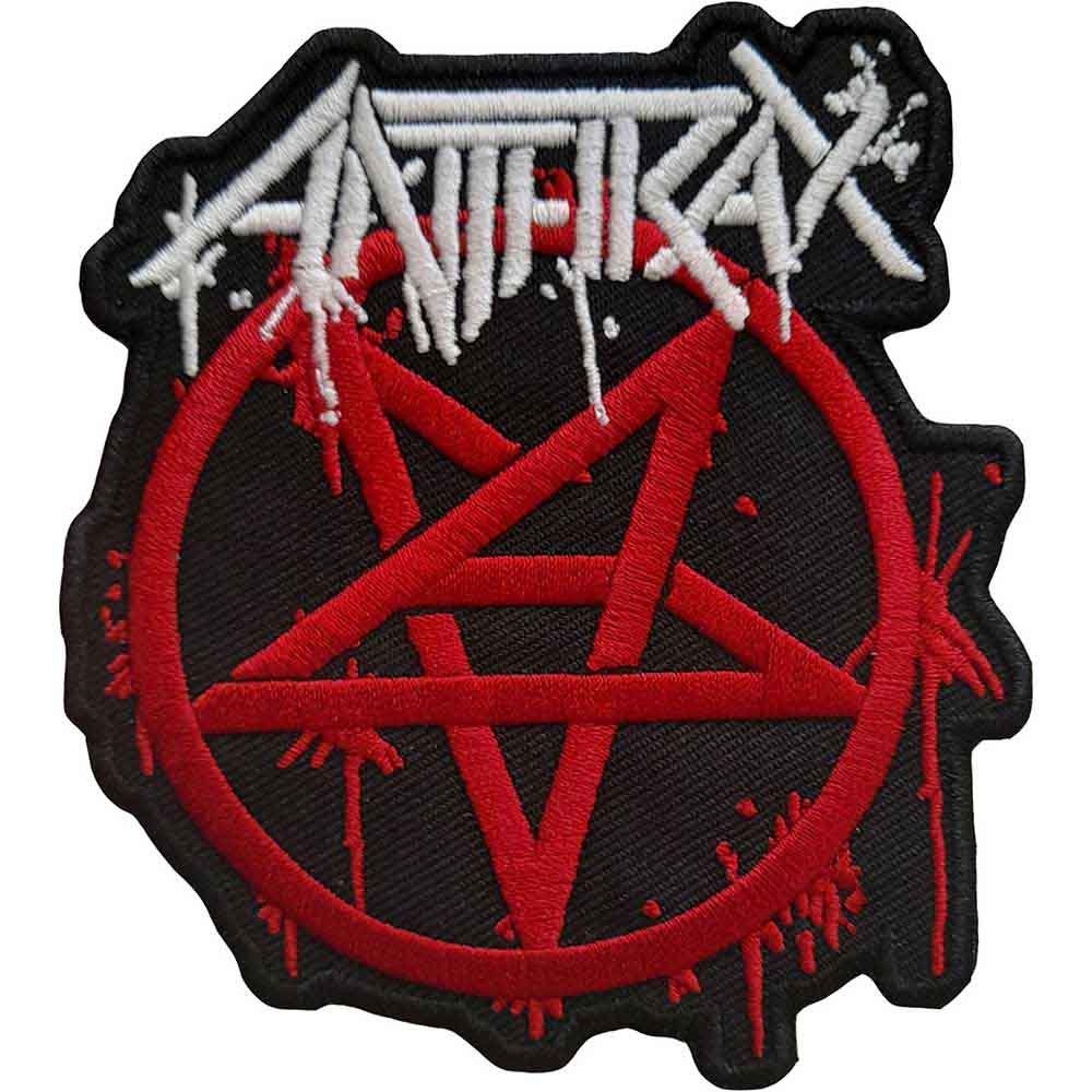 Anthrax Patches - Iron On - Pent Logo