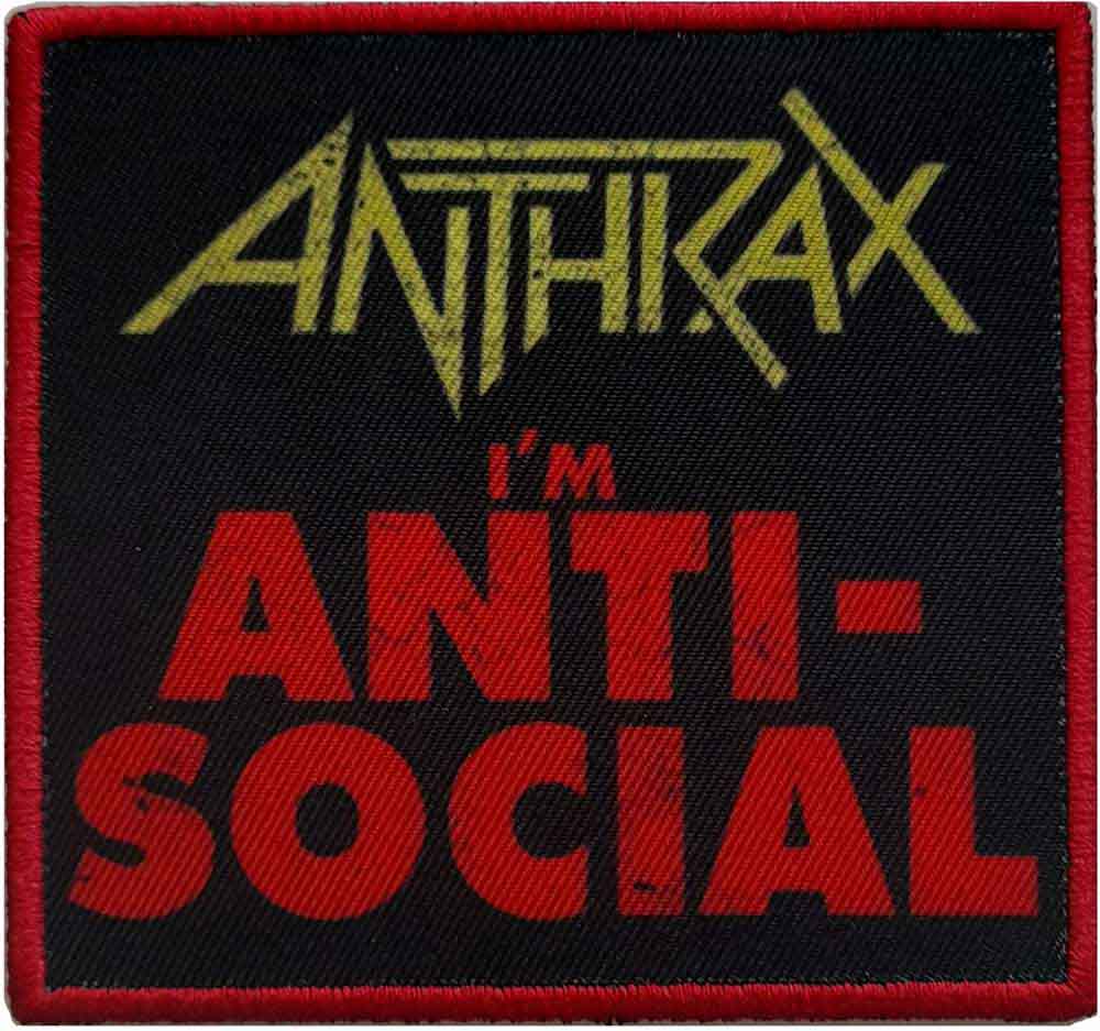 Anthrax Patches - Iron On - Anti-Social