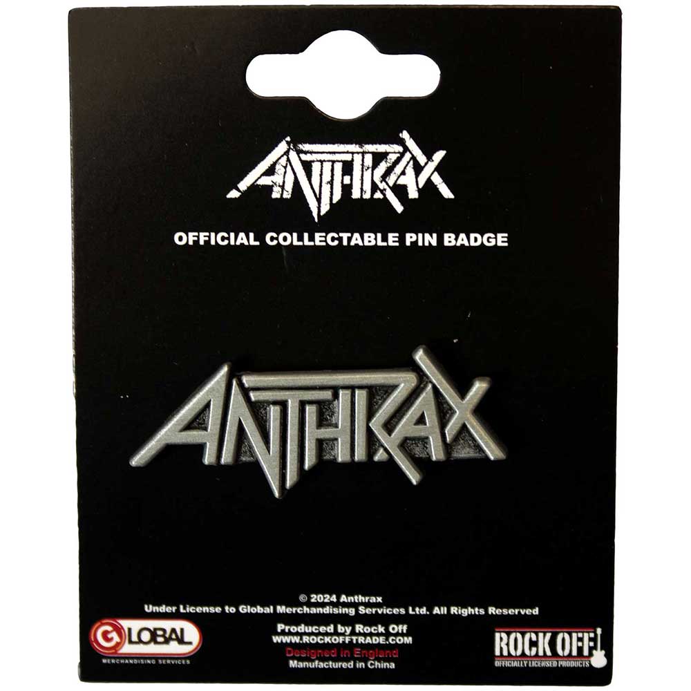 Anthrax Pin - Badge - Logo