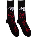 Anthrax Ankle Socks - Pentathrax Pattern