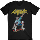 Anthrax T Shirt - Spreading Skater Notman Vintage