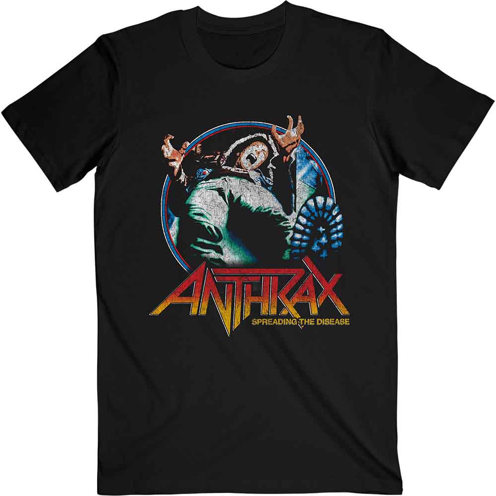 Anthrax T Shirt - Spreading Vignette