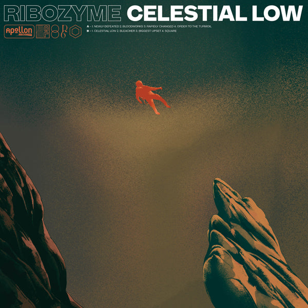 Ribozyme LP - Celestial Low (Orange/Black Marbled Vinyl) | Buy Now For 59.99