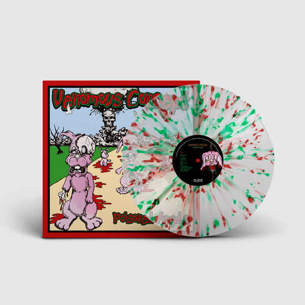 Venomous Concept LP - Poisoned Apple (Clear/Red/Green Splatter Vinyl) | Buy Now For 44.99