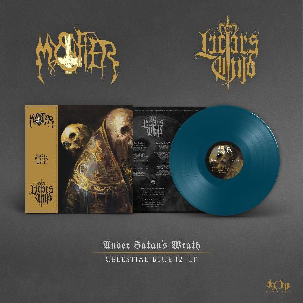 Lucifer'S Child / Mystifier LP - Under Satan'S Wrath (Sea Blue Vinyl) | Buy Now For 38.99