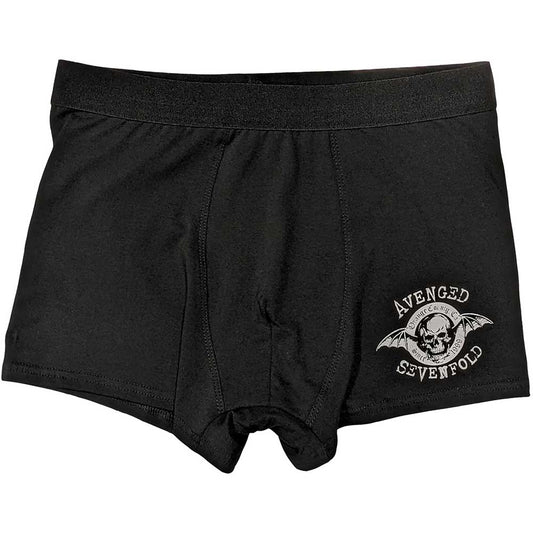Avenged Sevenfold Boxer Shorts - Classic Deathbat | Buy Now For 14.99