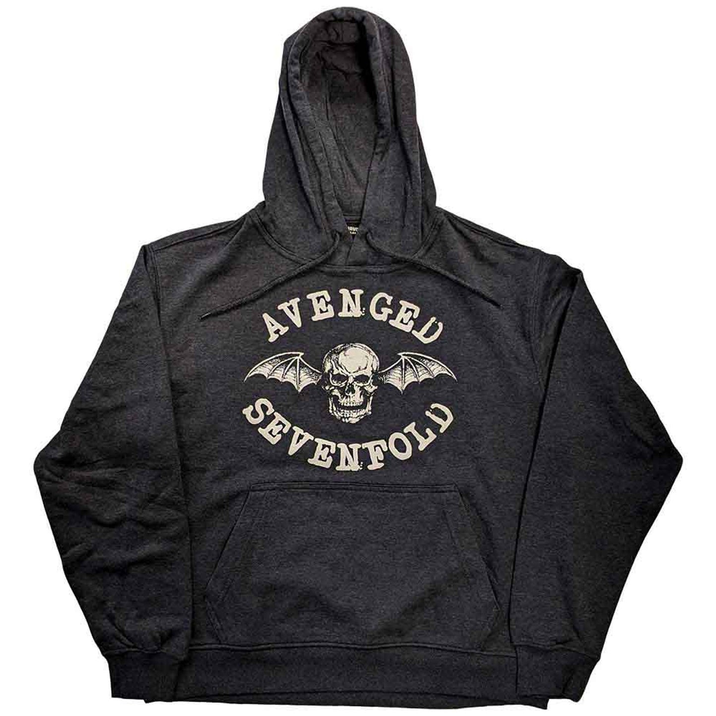 Avenged Sevenfold Grey Pullover Hoodie - Logo