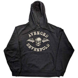 Avenged Sevenfold Grey Pullover Hoodie - Logo