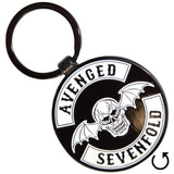 Avenged Sevenfold Standard Keychains - Deathbat Crest Double-Sided