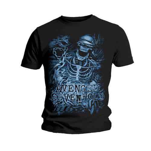 Avenged Sevenfold T Shirt - Chained Skeleton