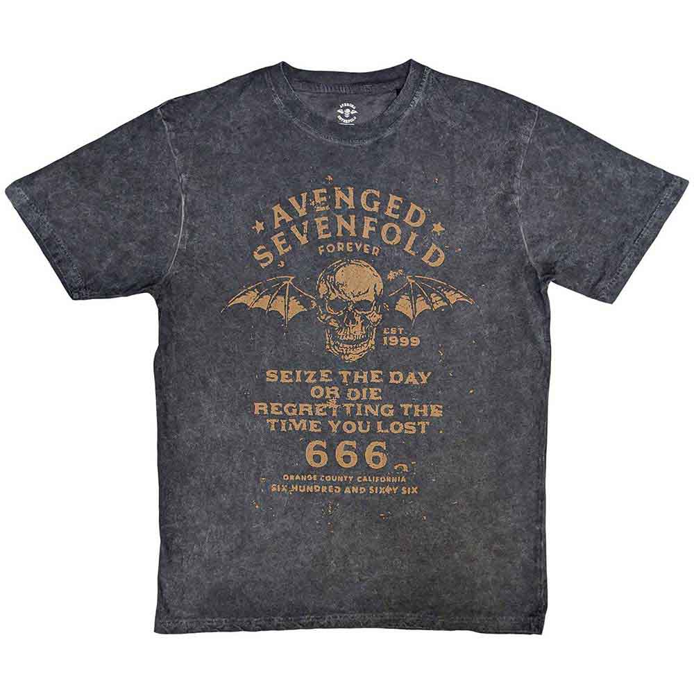 Avenged Sevenfold T Shirt - Seize The Day | Buy Now For 24.99