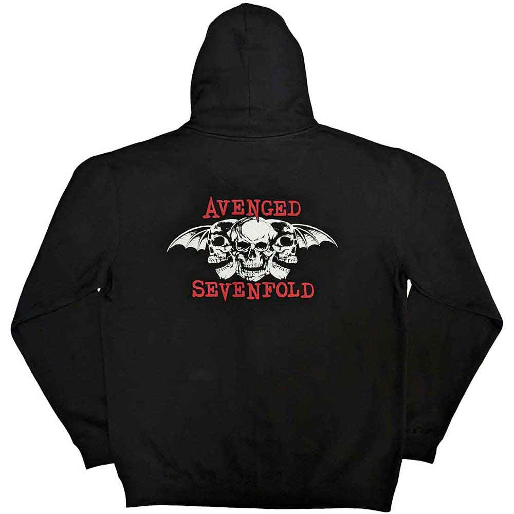 Avenged Sevenfold Zip Hoodie - Dead Head