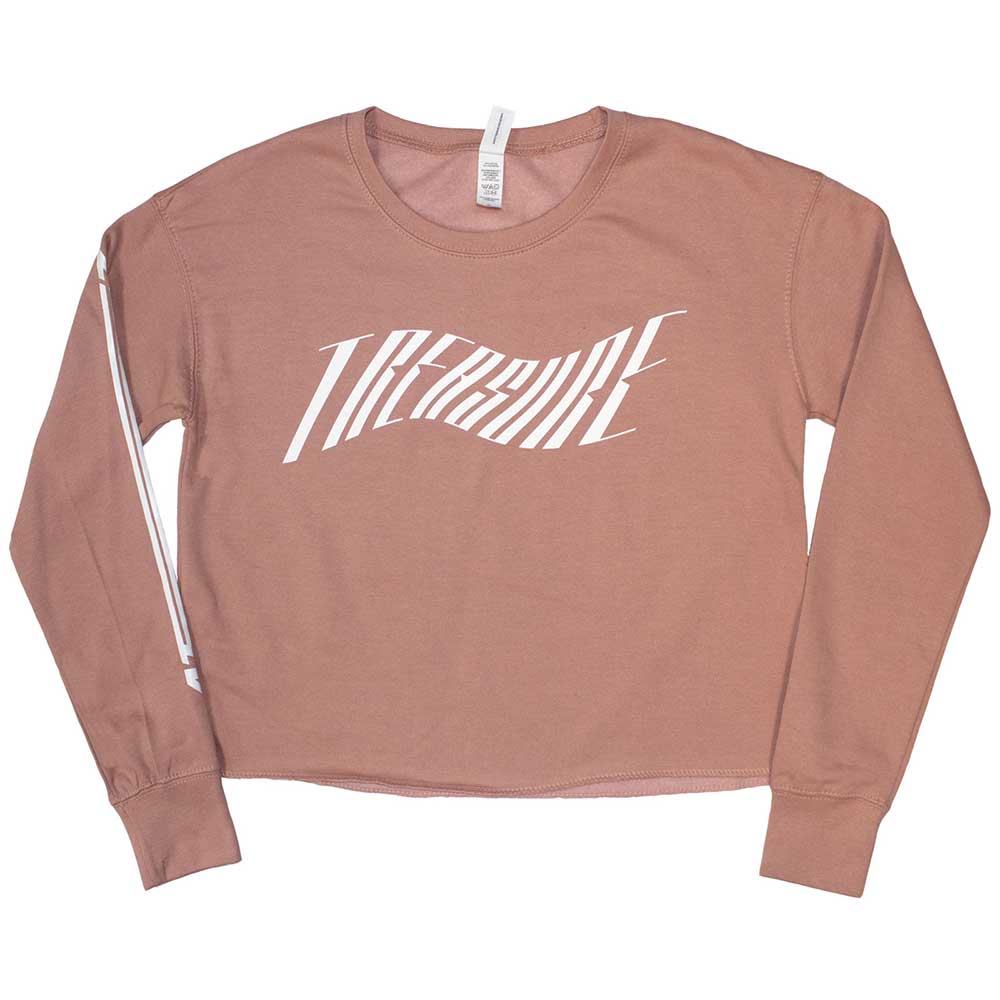 ATEEZ Women's Sweatshirt - Fellowship Map The Treasure Crop