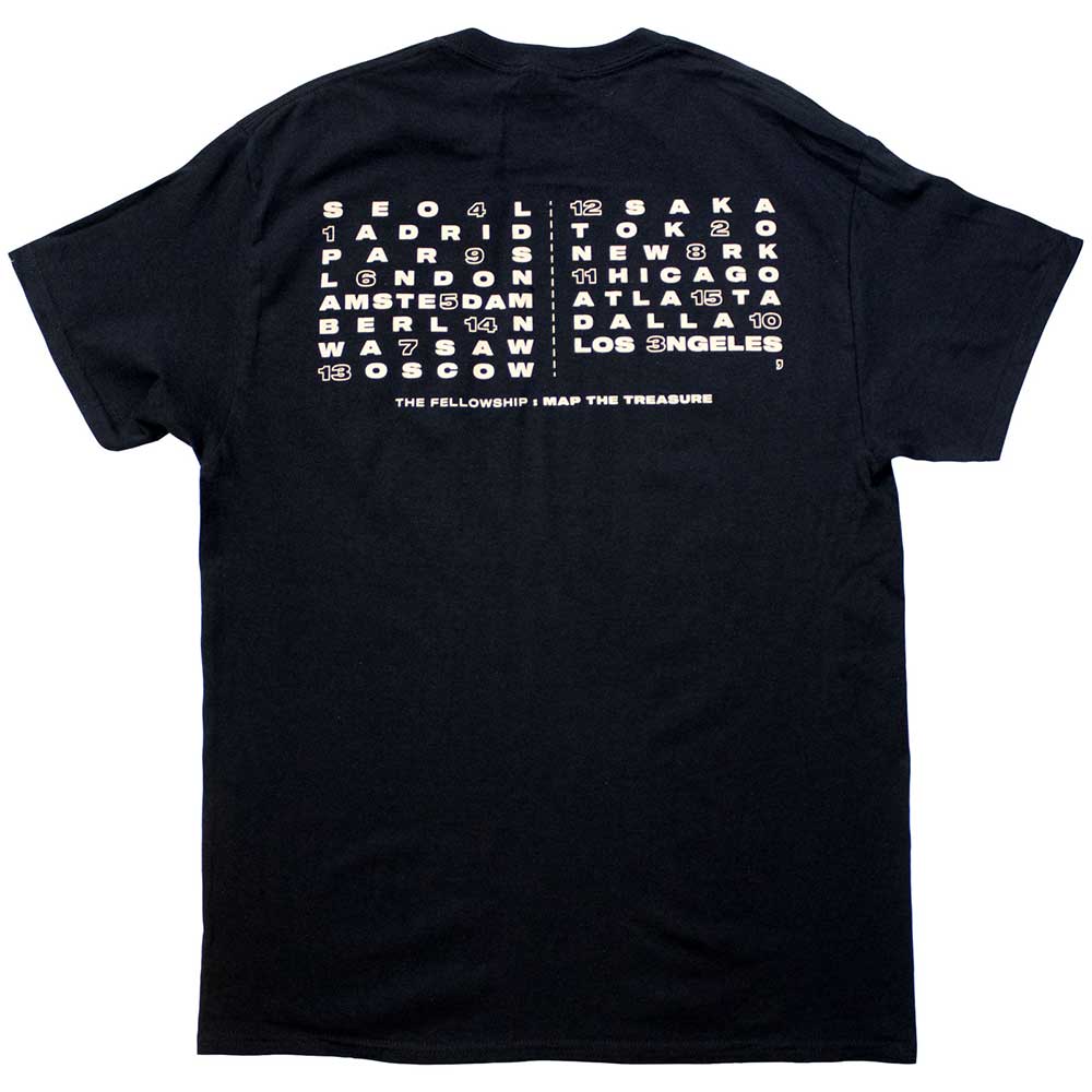 ATEEZ T Shirt - Fellowship Map The Treasure