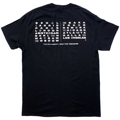 ATEEZ T Shirt - Fellowship Map The Treasure