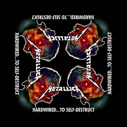 METALLICA Bandanas - Hardwired To Self Destruct