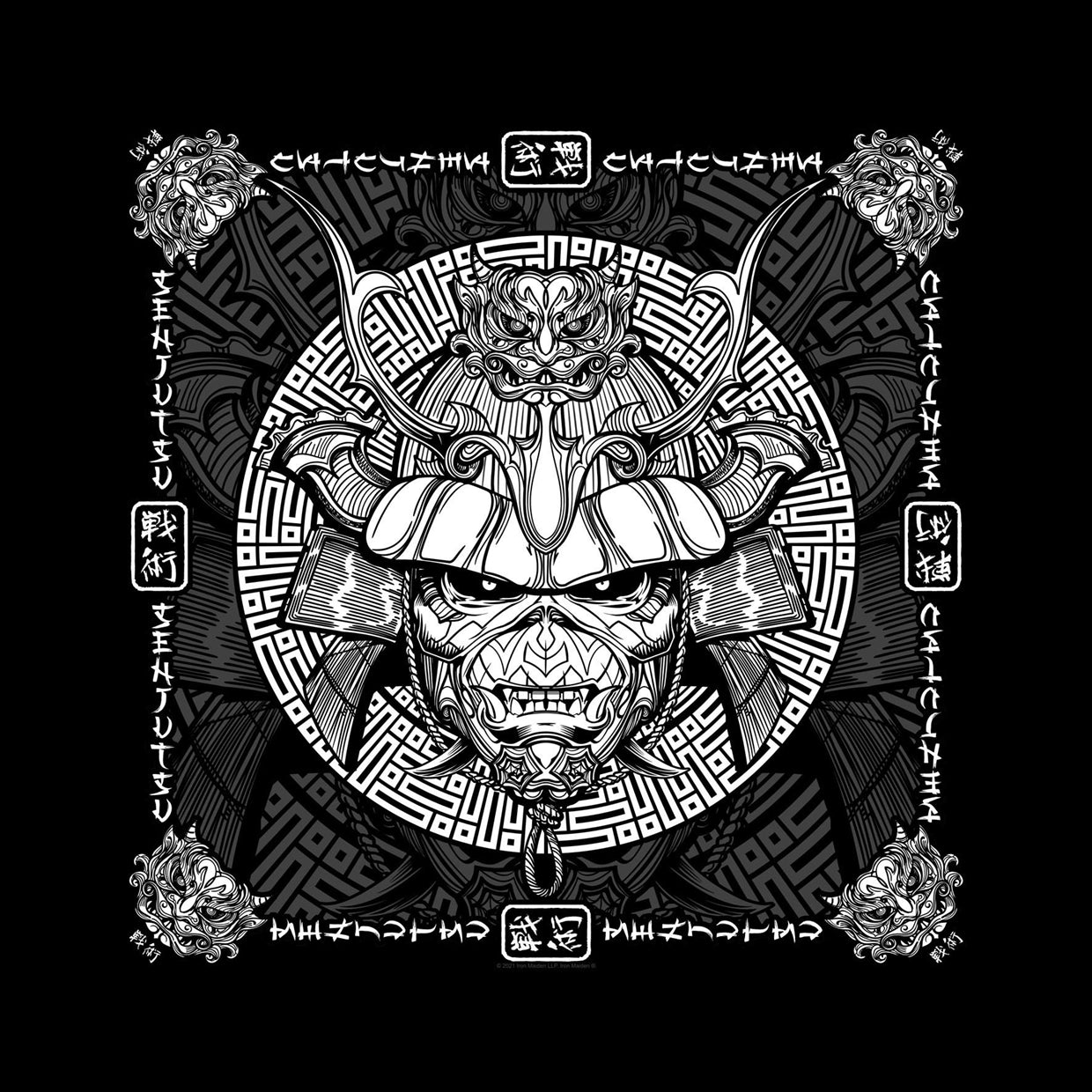 Iron Maiden Bandana - Senjutsu Samurai Eddie (Bandana) | Buy Now For 14.99