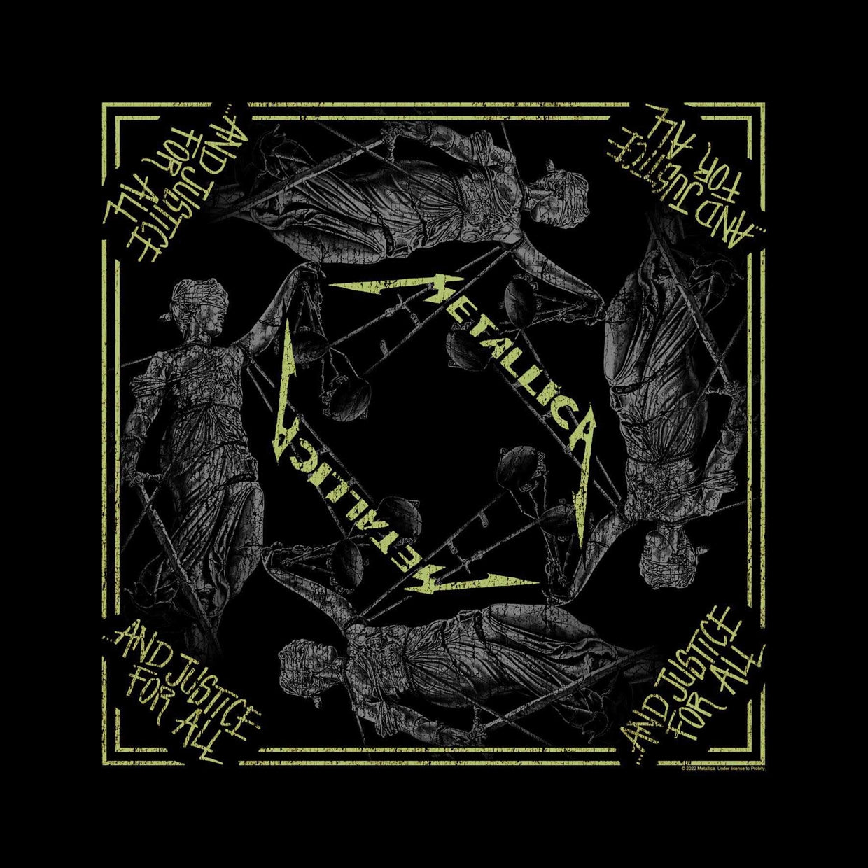 Metallica Bandana - And Justice For All (Bandana) | Buy Now For 14.99