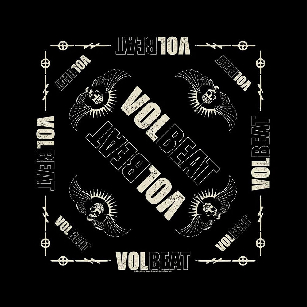 Volbeat Bandanas - Warped | Buy Now For 19.99