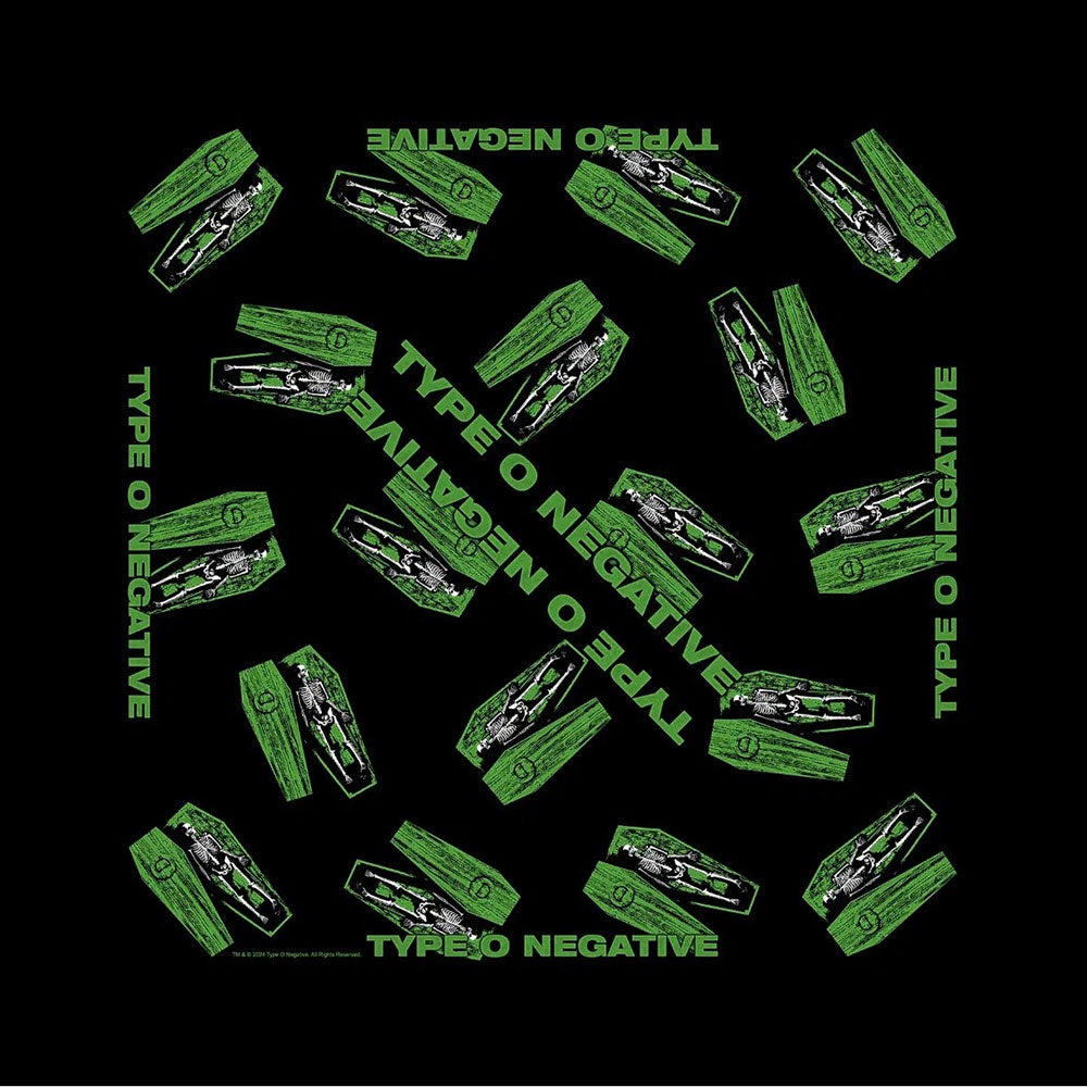 Type O Negative Bandanas - Logo | Buy Now For 19.99