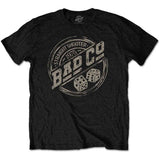 Bad Company T Shirt - Straight Shooter Roundel