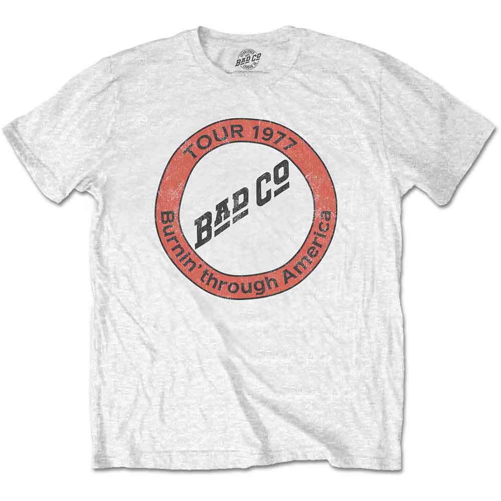 Bad Company T Shirt - Burnin' Through America