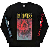Baroness Long Sleeve T Shirt - Skull Tour