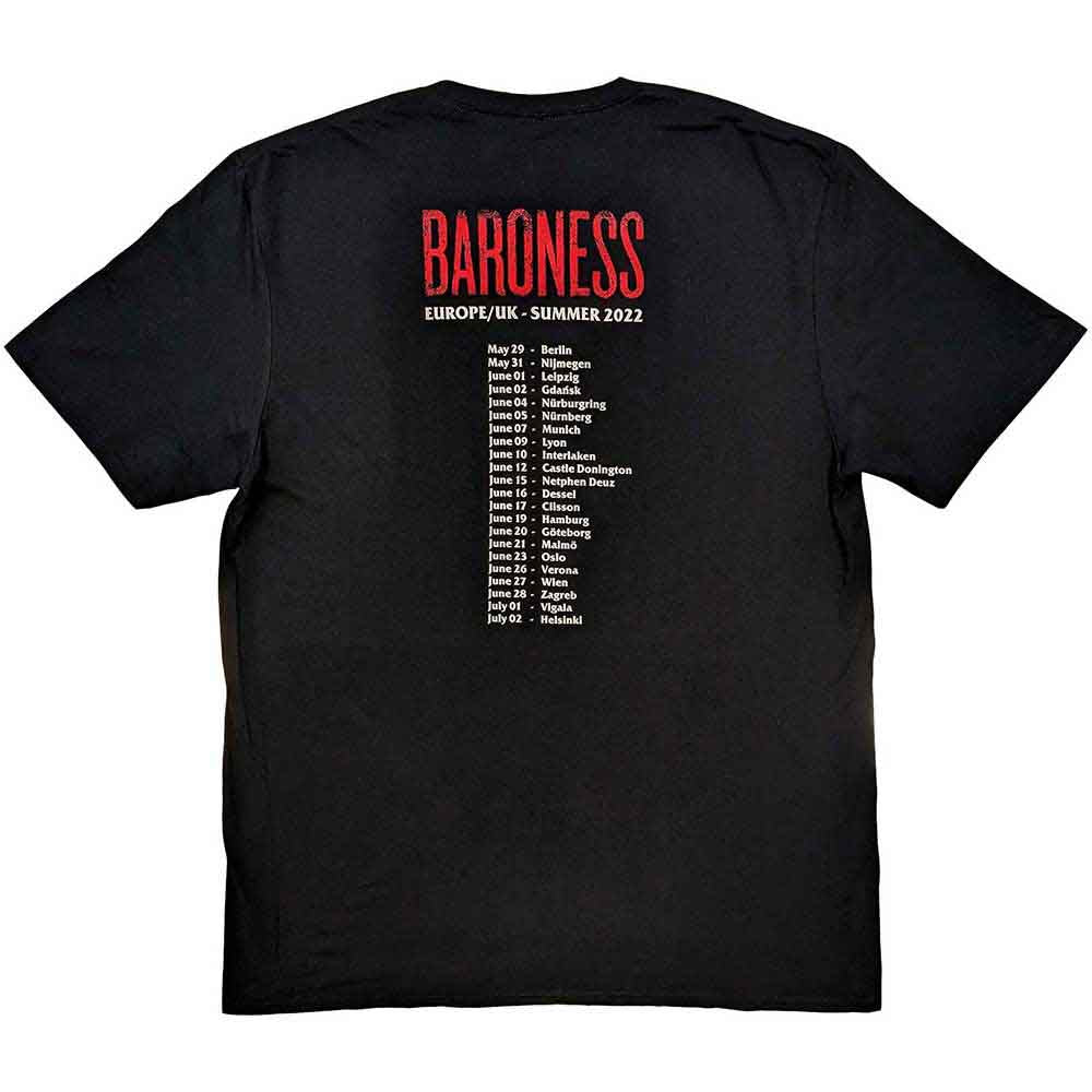 Baroness T Shirt - Razor Bloom